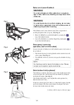 Preview for 20 page of Arjo 2000 Rhapsody Instructions For Use Manual