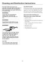 Preview for 40 page of Arjo 2000 Rhapsody Instructions For Use Manual