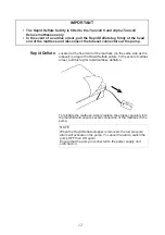 Предварительный просмотр 18 страницы Arjo Alpha Trancell Deluxe Instructions For Use Manual
