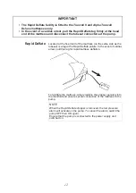 Preview for 18 page of Arjo Alpha Trancell Deluxe Instructions For Use Manual