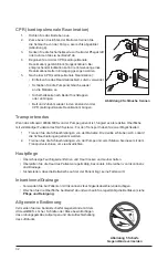 Предварительный просмотр 36 страницы Arjo AtmosAir 9000A Instructions For Use Manual