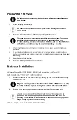 Предварительный просмотр 11 страницы Arjo AtmosAir SAT 4000 Series Instructions For Use Manual