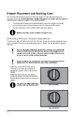 Предварительный просмотр 16 страницы Arjo AtmosAir SAT 4000 Series Instructions For Use Manual