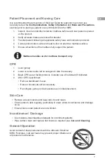 Preview for 11 page of Arjo AtmosAir Instructions For Use Manual