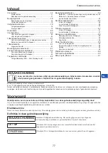 Preview for 77 page of Arjo Bariatric Slings Instructions For Use Manual