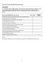 Preview for 22 page of Arjo BCA 1201-04 Instructions For Use Manual