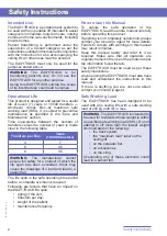 Предварительный просмотр 6 страницы Arjo EASYTRACK 9330010 Instructions For Use Manual