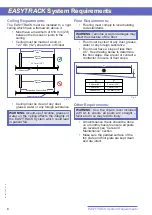 Предварительный просмотр 10 страницы Arjo EASYTRACK 9330010 Instructions For Use Manual
