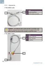 Предварительный просмотр 22 страницы Arjo HUNTLEIGH FTS-3 Instructions For Use Manual