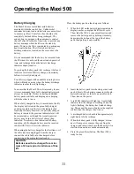 Предварительный просмотр 14 страницы Arjo KM560001 Operating And Product Care Instructions