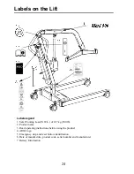 Предварительный просмотр 27 страницы Arjo KM560001 Operating And Product Care Instructions