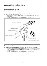 Preview for 10 page of Arjo KWIKtrak 4-Post Assembling Instructions