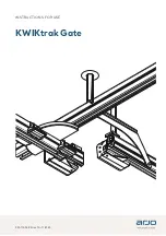 Arjo KWIKtrak Instructions For Use Manual preview