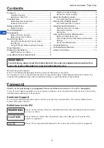 Предварительный просмотр 2 страницы Arjo MAA5000 Instructions For Use Manual