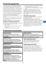 Предварительный просмотр 23 страницы Arjo MAA5000 Instructions For Use Manual