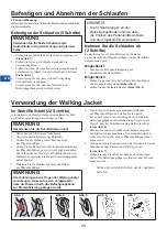 Предварительный просмотр 26 страницы Arjo MAA5000 Instructions For Use Manual