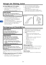 Предварительный просмотр 28 страницы Arjo MAA5000 Instructions For Use Manual