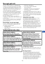 Preview for 53 page of Arjo MAA5000 Instructions For Use Manual