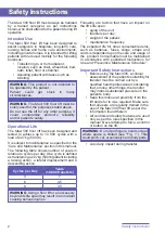 Preview for 6 page of Arjo Maxi 500 Instructions For Use Manual