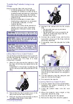 Preview for 23 page of Arjo Maxi 500 Instructions For Use Manual