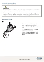 Preview for 2 page of Arjo Maxi Sky 440 Quick Reference Manual