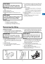 Предварительный просмотр 11 страницы Arjo MFA2000 Instructions For Use Manual
