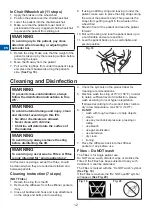 Предварительный просмотр 12 страницы Arjo MFA2000 Instructions For Use Manual