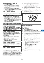 Предварительный просмотр 87 страницы Arjo MFA2000 Instructions For Use Manual