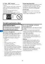 Предварительный просмотр 88 страницы Arjo MFA2000 Instructions For Use Manual
