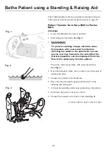 Предварительный просмотр 23 страницы Arjo Parker Instructions For Use Manual