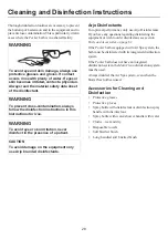 Предварительный просмотр 28 страницы Arjo Parker Instructions For Use Manual