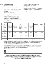 Preview for 4 page of Arjo Pentaflex 120 Instructions For Use Manual