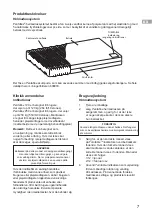 Preview for 7 page of Arjo Pentaflex 120 Instructions For Use Manual