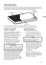 Preview for 27 page of Arjo Pentaflex 120 Instructions For Use Manual