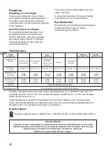 Preview for 40 page of Arjo Pentaflex 120 Instructions For Use Manual