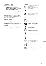 Preview for 77 page of Arjo Pentaflex 120 Instructions For Use Manual