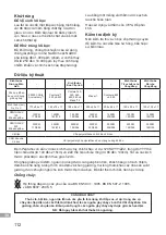 Preview for 112 page of Arjo Pentaflex 120 Instructions For Use Manual