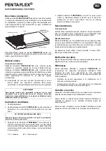 Preview for 27 page of Arjo Pentaflex Instructions For Use Manual