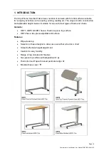 Preview for 3 page of Arjo Prioma OBT1 Instructions For Use Manual