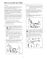 Preview for 13 page of Arjo SARA PLUS Instructions For Use Manual