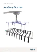 Preview for 1 page of Arjo Strap Stretcher Instructions For Use Manual