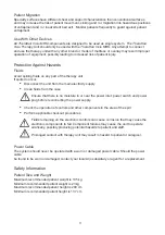 Preview for 11 page of Arjo TheraKair Visio Instructions For Use Manual