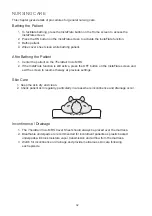 Предварительный просмотр 32 страницы Arjo TheraKair Visio Instructions For Use Manual