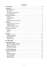 Preview for 3 page of Arjohuntleigh alpha trancell deluxe Instructions For Use Manual