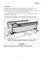 Preview for 4 page of Arjohuntleigh ENT-ACC06 Instructions For Use Manual