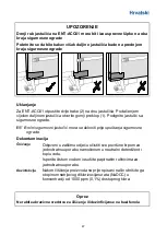 Preview for 49 page of Arjohuntleigh ENT-ACC06 Instructions For Use Manual