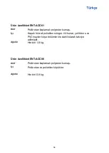 Preview for 58 page of Arjohuntleigh ENT-ACC06 Instructions For Use Manual