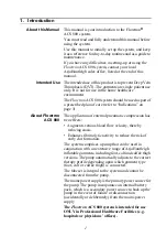 Preview for 7 page of Arjohuntleigh Flowtron ACS800 Instructions For Use Manual