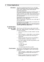 Preview for 9 page of Arjohuntleigh Flowtron ACS800 Instructions For Use Manual