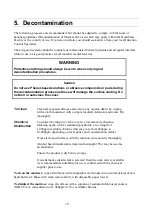 Preview for 23 page of Arjohuntleigh Lifeguard LG55 Instructions For Use Manual